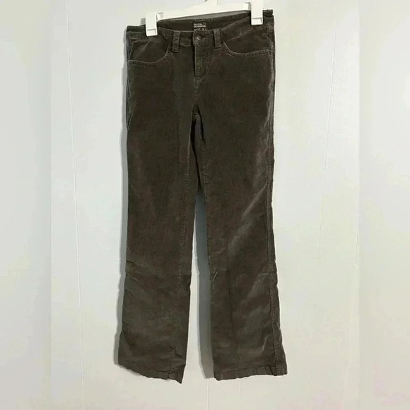 Royal Robbins Pants - Royal Robbins Gray Corduroy Straight Leg Pants Womens Size 4 Regular Hiking